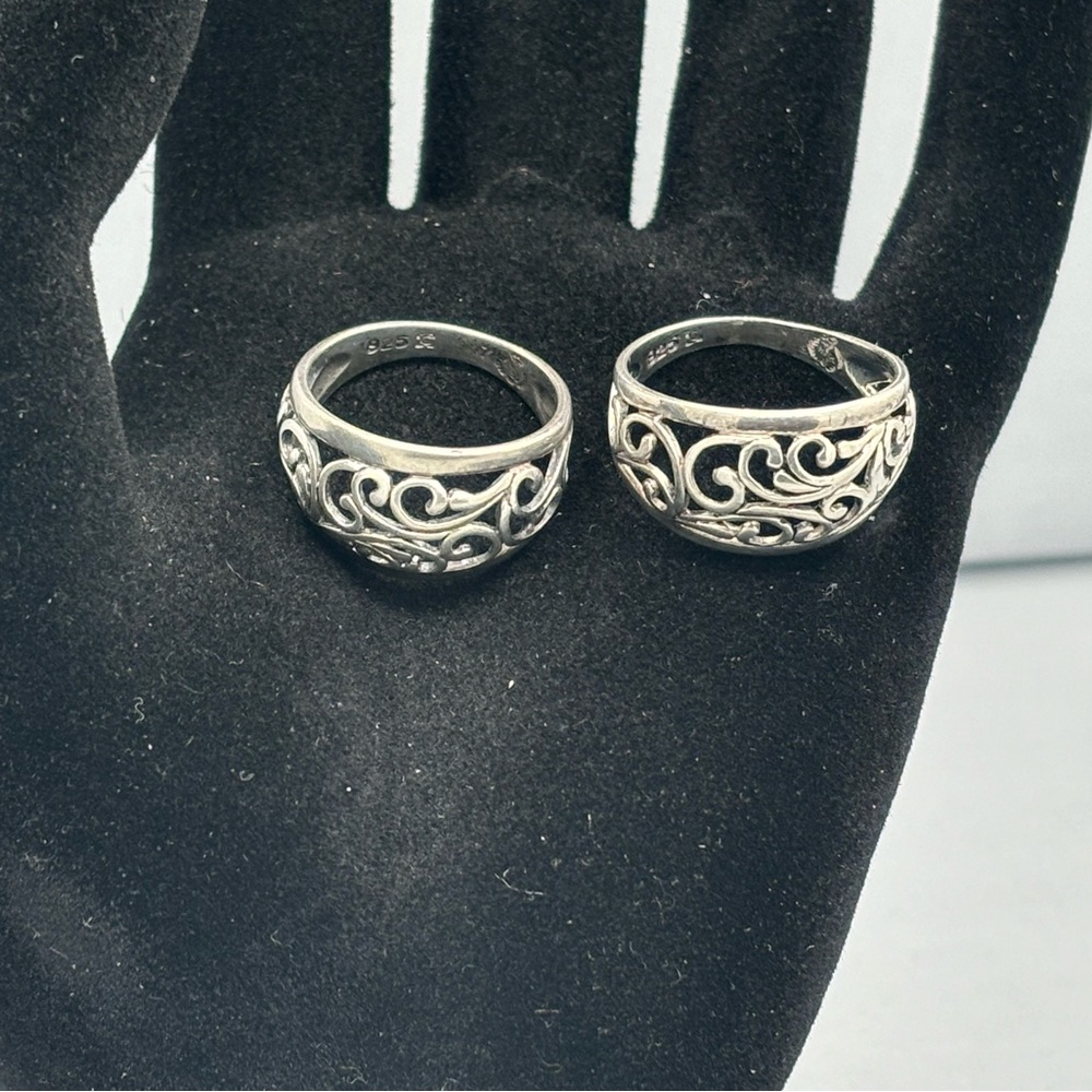 Sterling Silver Ring Set